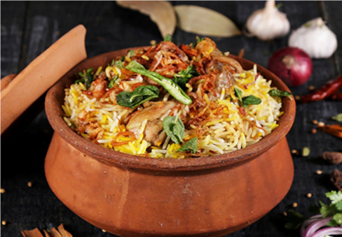 Chicken Handi Biryani